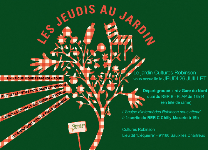 Ronde des pique-niques à Culture Robinson