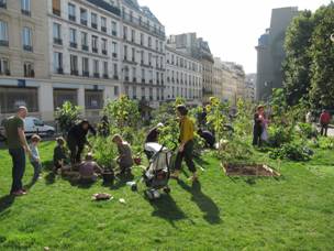 Balade découverte des jardins partagés du 19ème