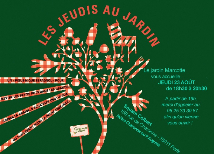 Ronde des pique-niques au Jardin Marcotte