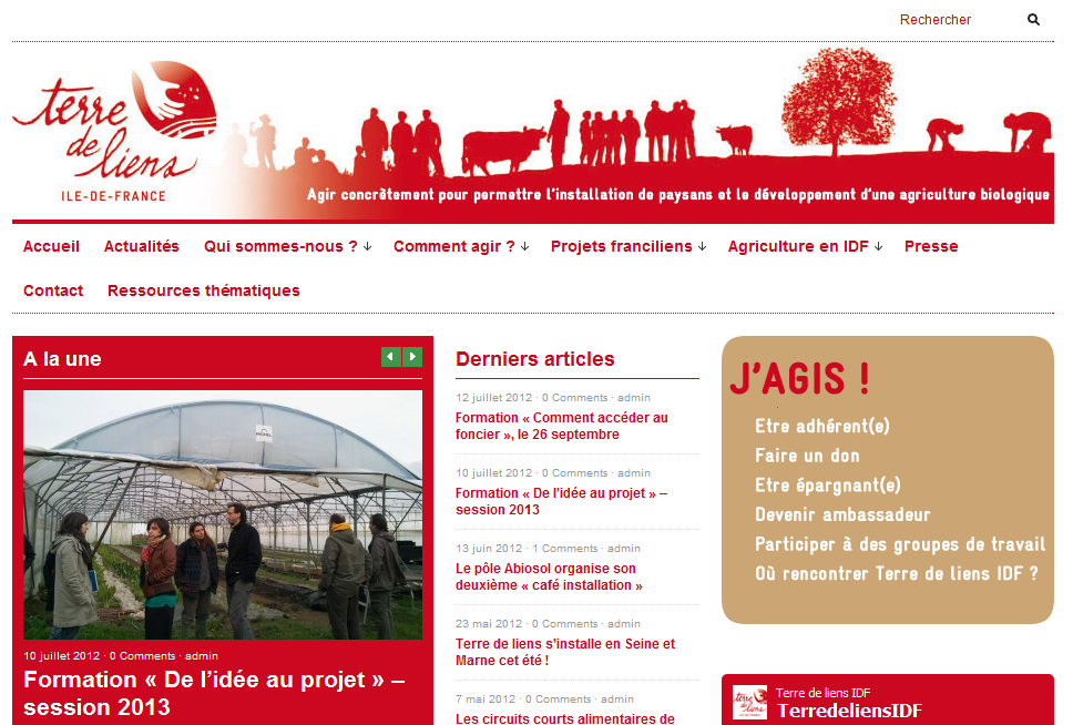 L’accès au foncier agricole et rural en IdF