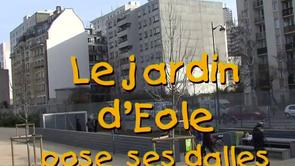 Éole pose ses dalles