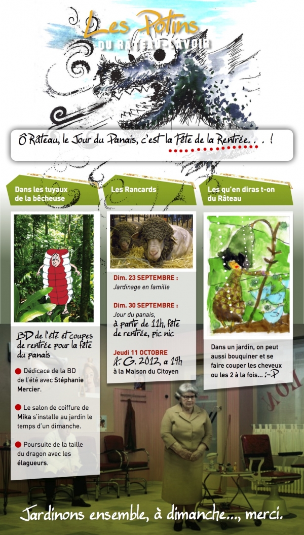 Jour du Panais/coupe de rentrée au Râteau-lavoir