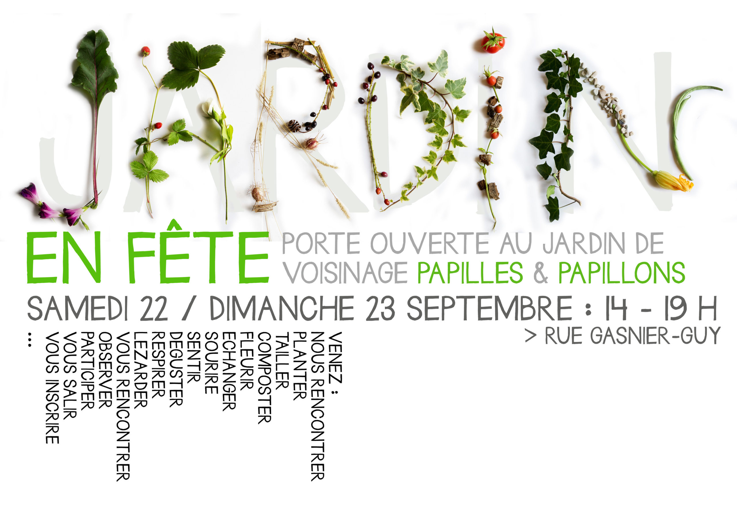 Portes ouvertes au jardin Papilles et Papillons