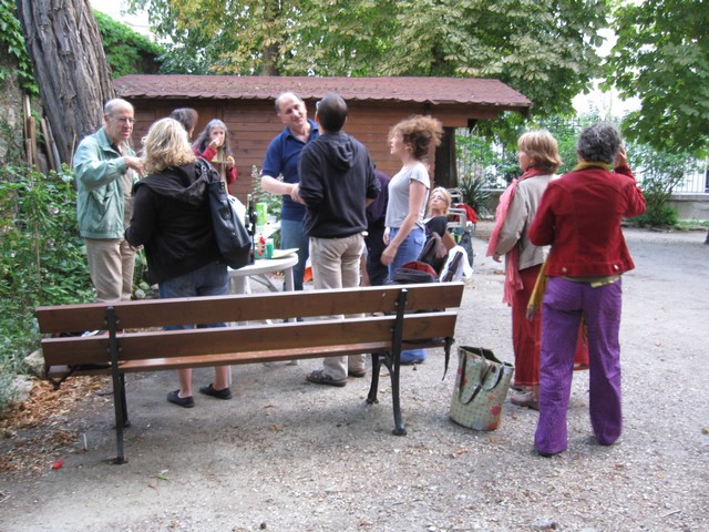 Pique-nique à Saint-Serge
