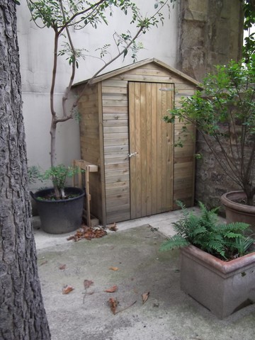 Le jardin partagé du Clos des Blancs Manteaux