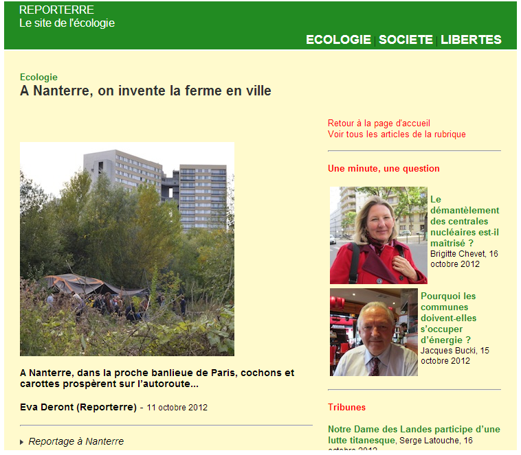 La ferme du bonheur en clôture du Festival des Utopies Concrètes