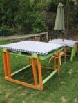 Superbe mobilier de jardin fait maison et récup!
