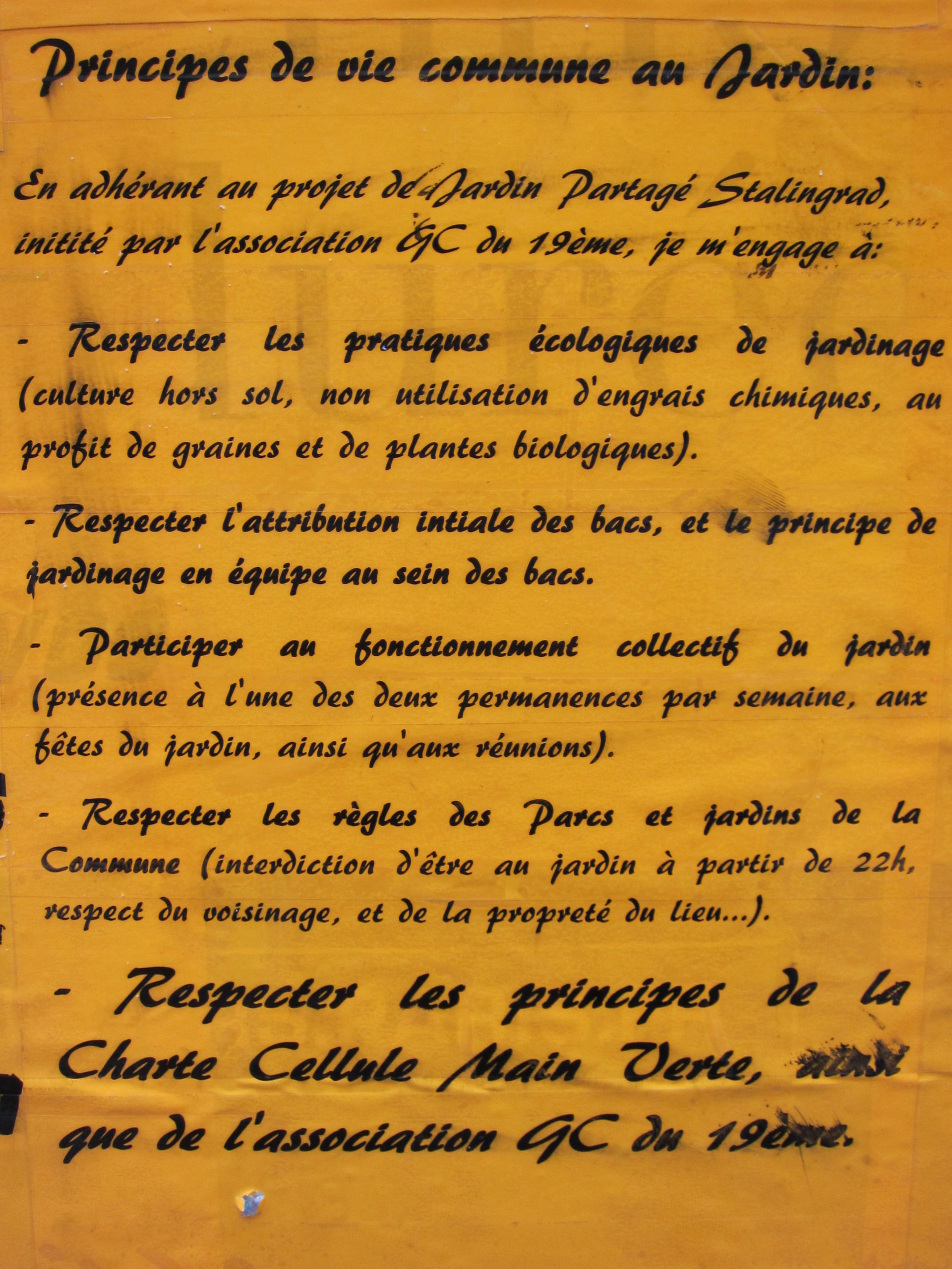 Le Jardin partagé Stalingrad