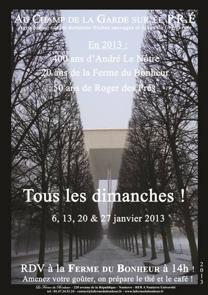 RdV sur le PRE – La Ferme du Bonheur