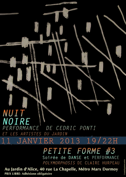 Black night au Jardin d’Alice
