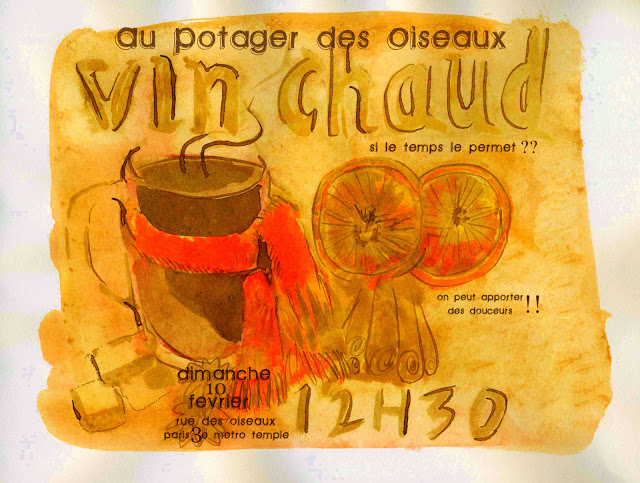 Vin chaud au Potager des Oiseaux