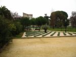 La vue du parc depuis le local des jardiniers