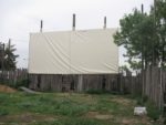 Lieu de projection en plein air pour les soirées estivales!