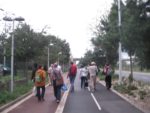 Sur le chemin de la Ferme pour rejoindre le champs de la Garde