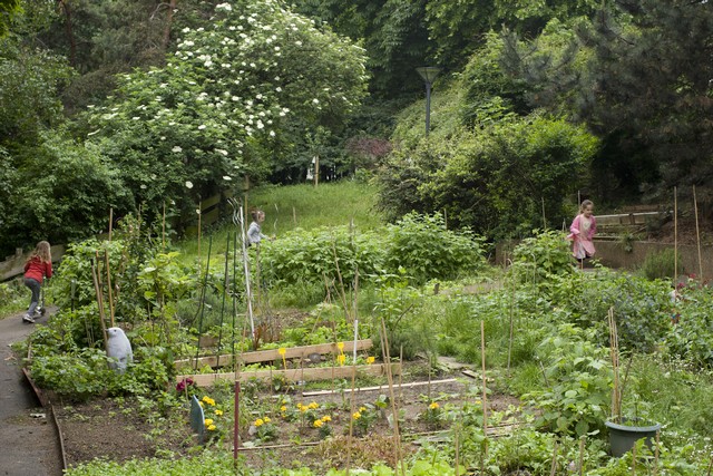 Le jardin Santerre