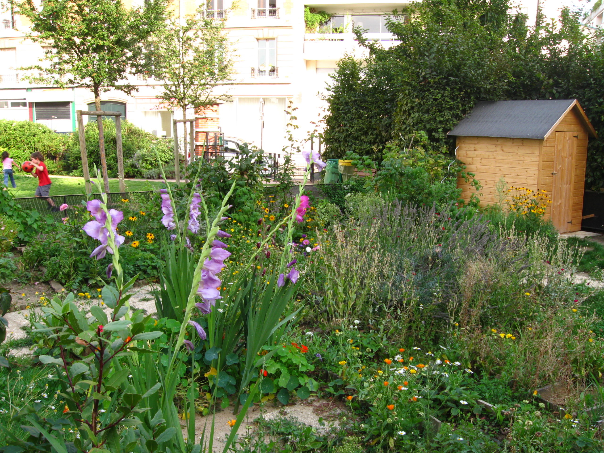 Jardin partagé du square Chanoine Viollet