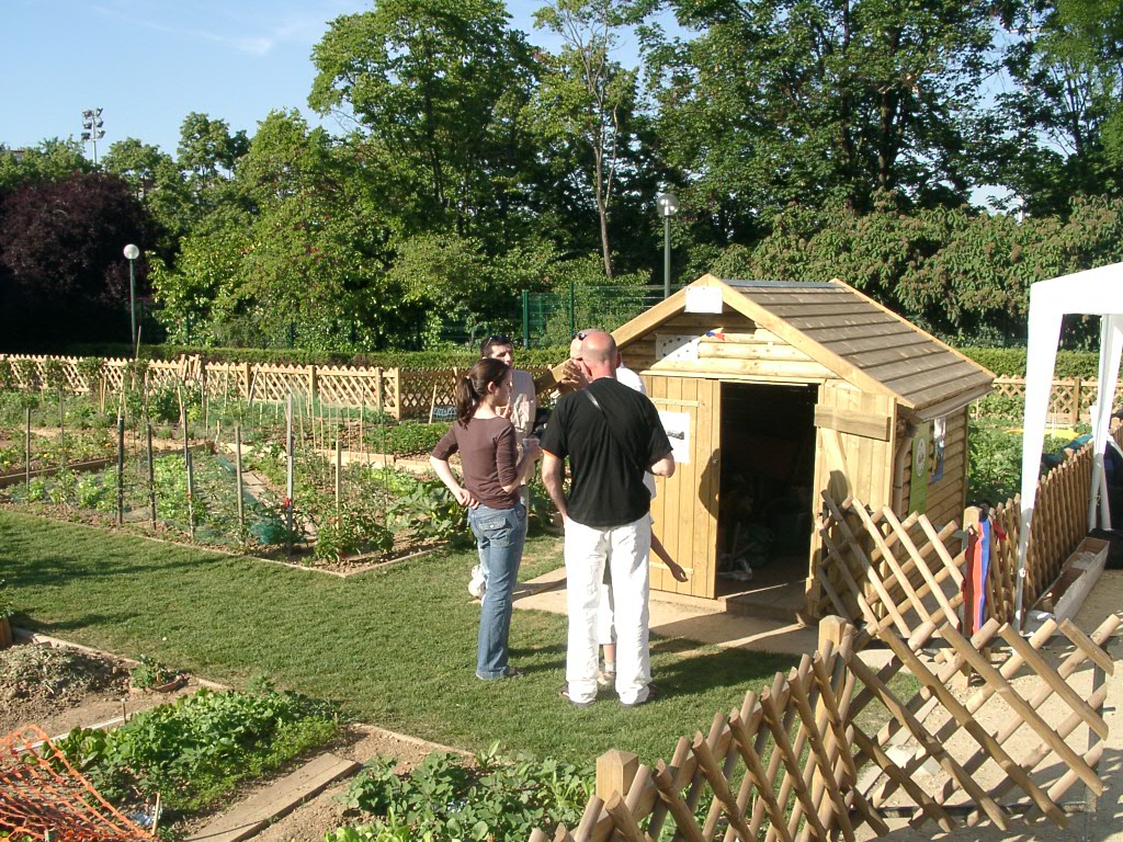 Les jardins familiaux du square Boutroux