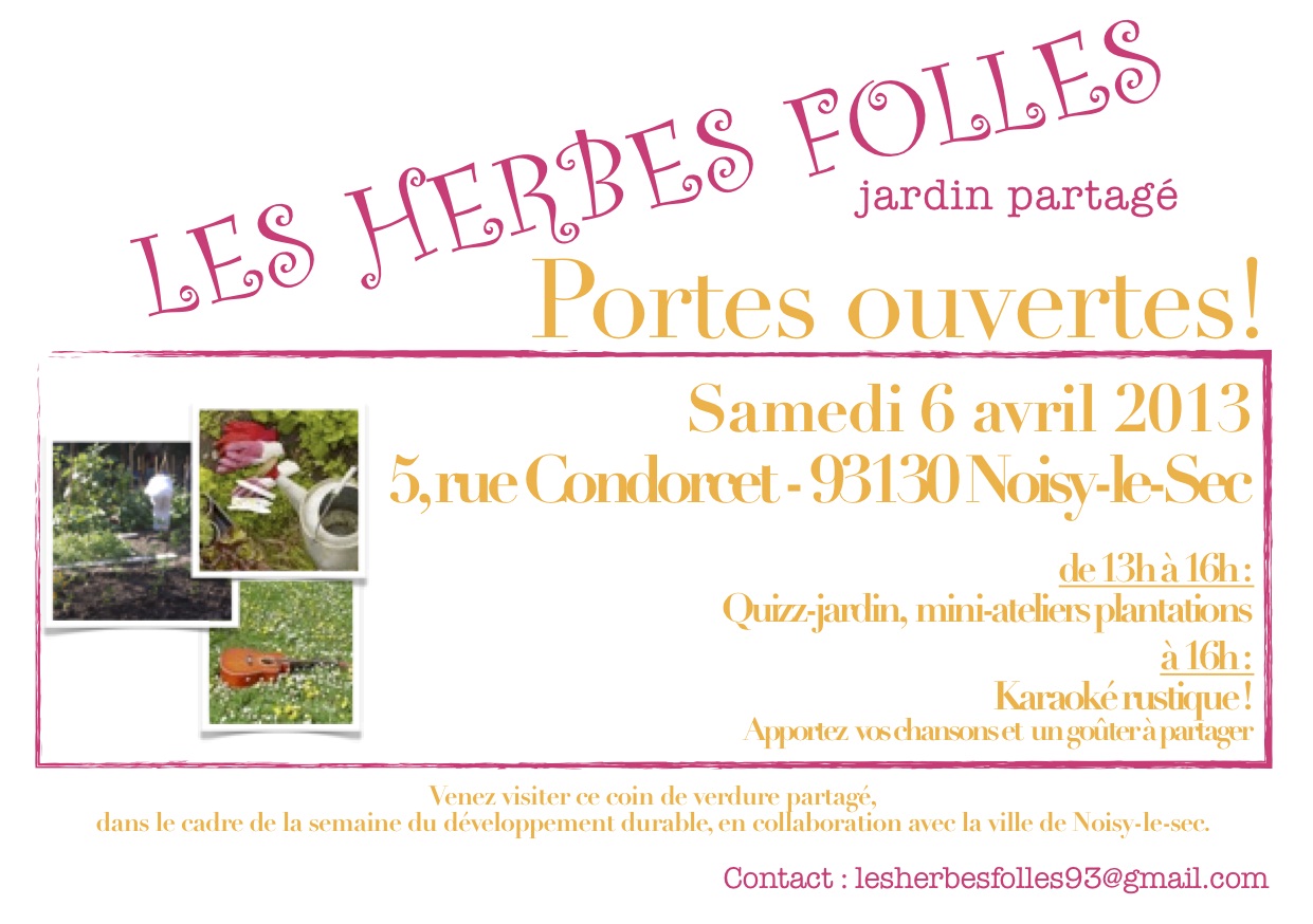 Portes ouvertes des Herbes Folles