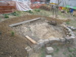 construction de la mare