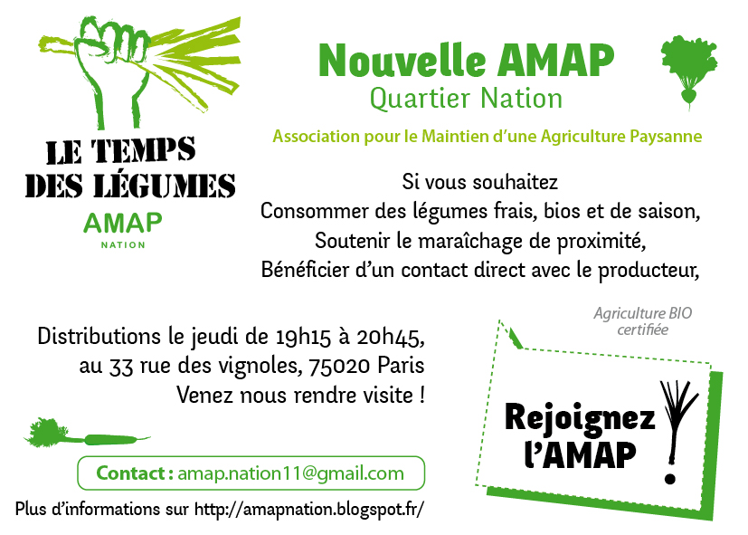 nouvelle amap cherche nouveaux amapeurs…