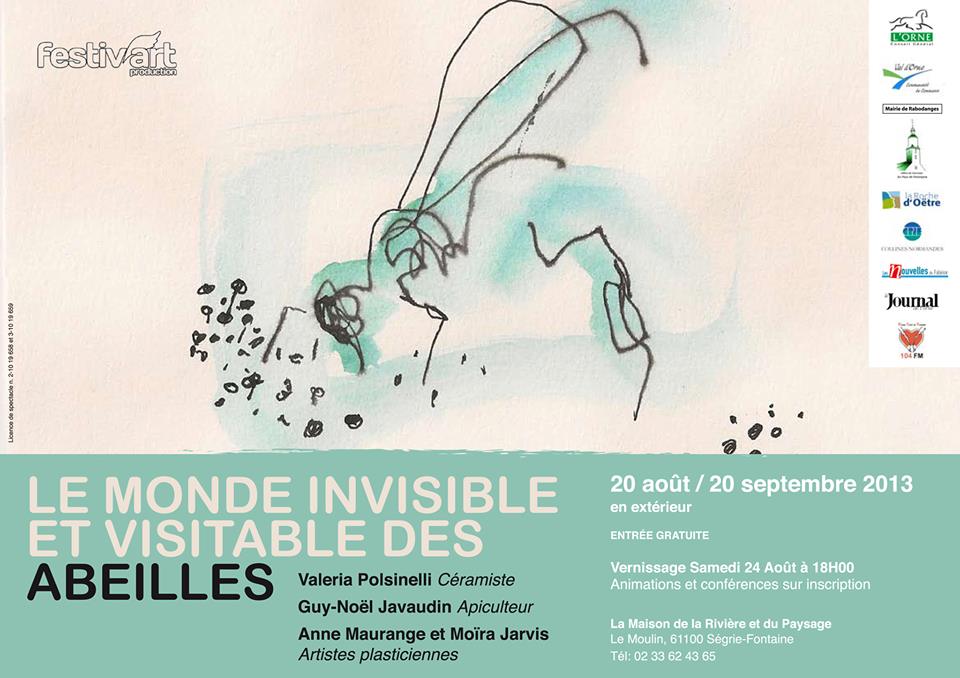 « Le monde invisible et visitable des abeilles »: exposition & installation
