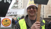 Des tritons manifestent à Nantes !