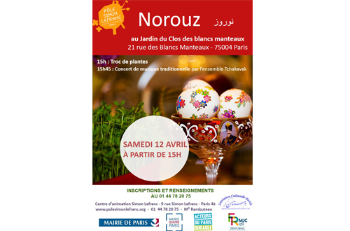Norouz au Clos des Blancs-Manteaux