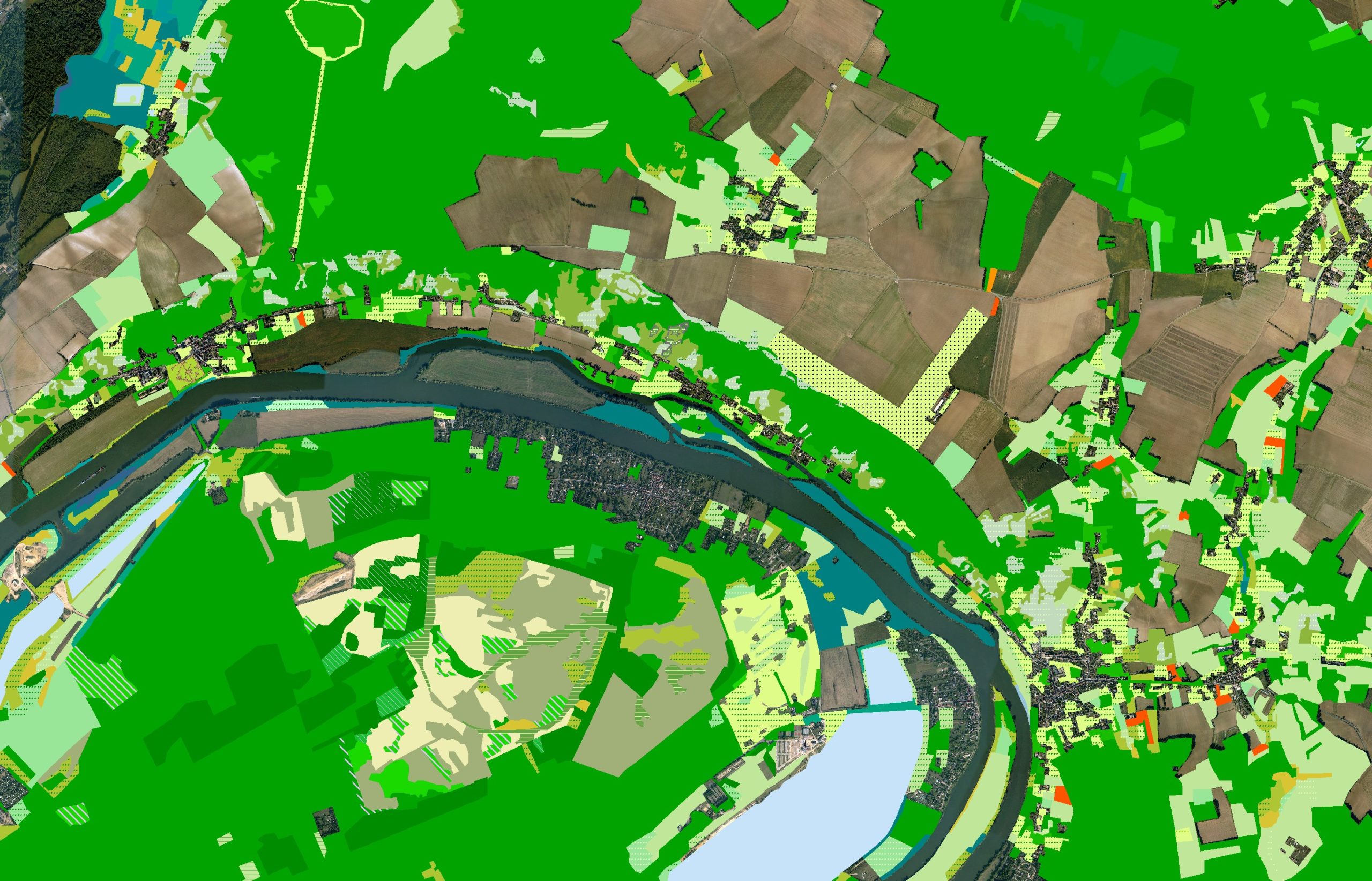 Cartographie: les milieux naturels franciliens