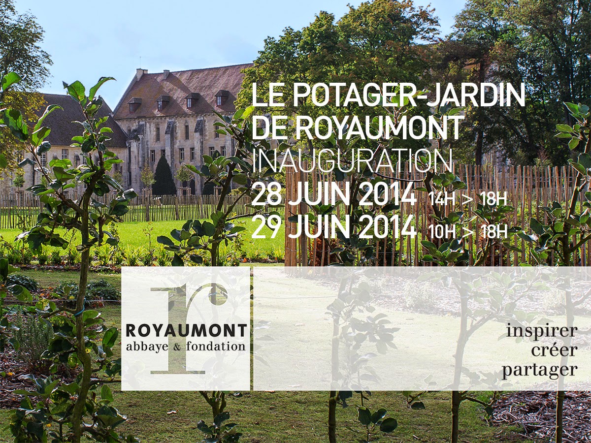 Visite du potager-jardin à l’abbaye de Royaumont