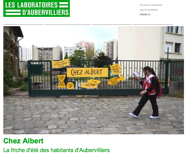Chez Albert : la friche d’été des habitants d’Aubervilliers