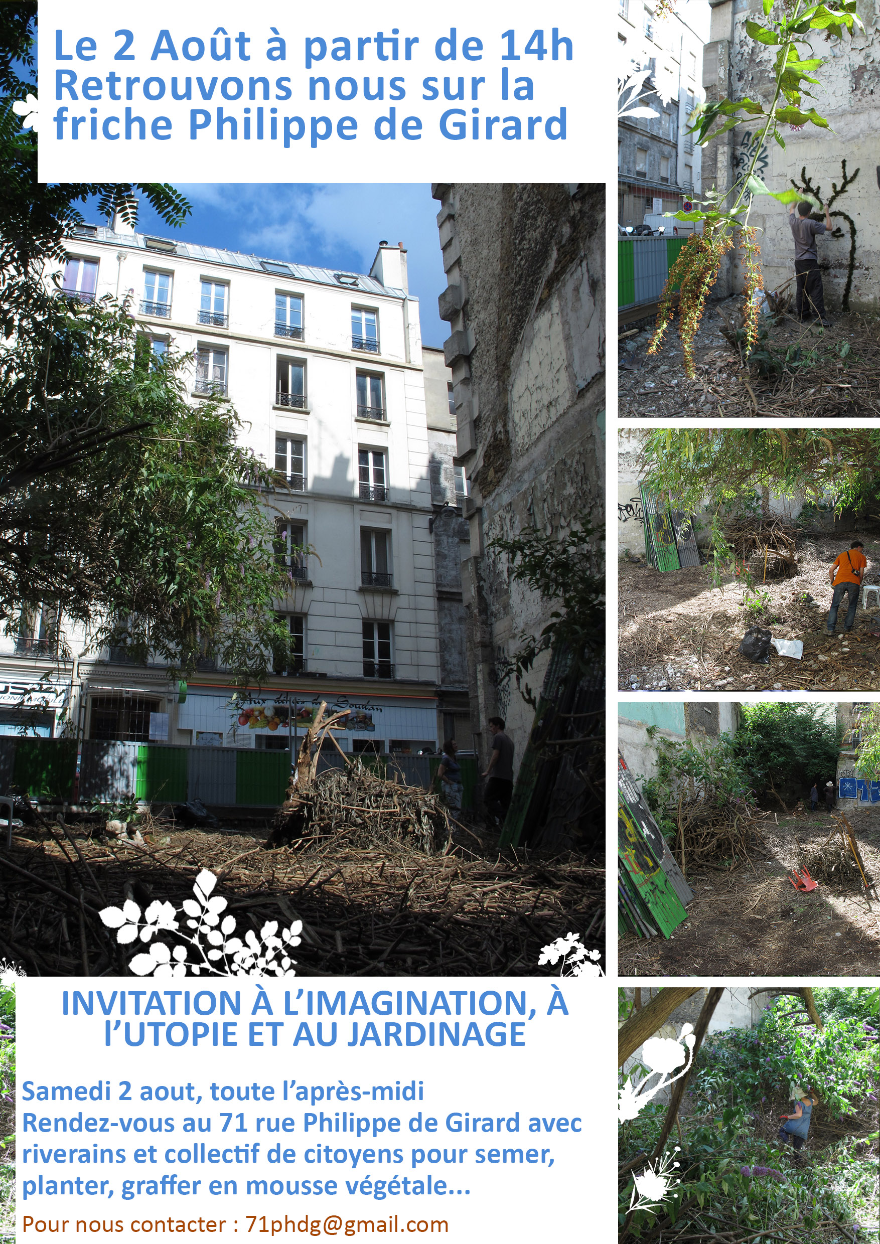 Vergers Urbains en septembre