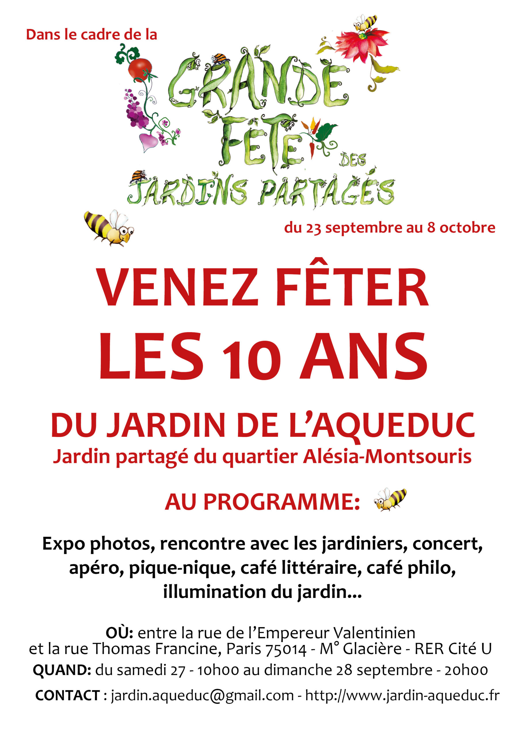 Bon anniversaire l’Aqueduc !