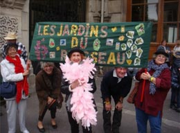 Les jardins partagés du 18e à la Fête des Vendanges