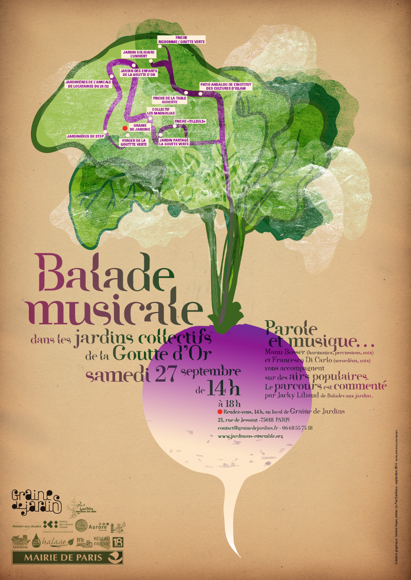 Balade musicale de la Goutte d’Or 2014