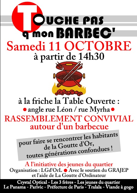 Touche pas à mon barbec’ !