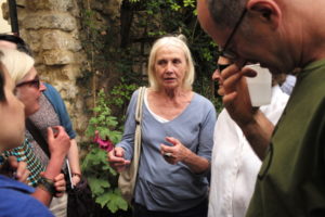 Françoise Dubost au Potager aux oiseaux (Paris 3ème), administratrice de Graine de Jardins, sociologue