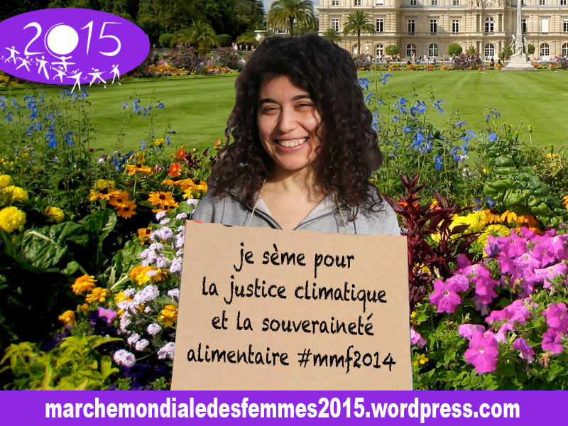 Semer pour la Marche des Femmes