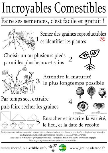 Troc de graines dans le 14e