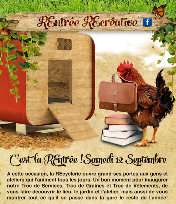 C’est la rentrée à la Recyclerie