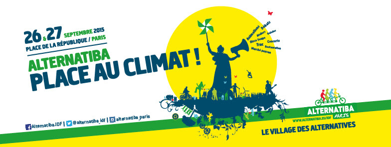 Arrivée du tour Alternatiba !