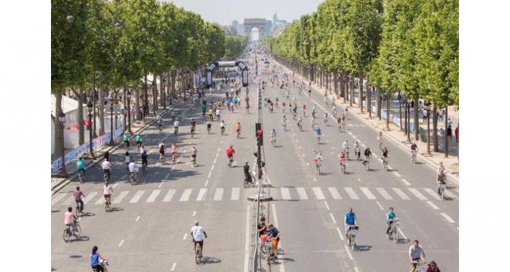 dessinons Paris sans voiture