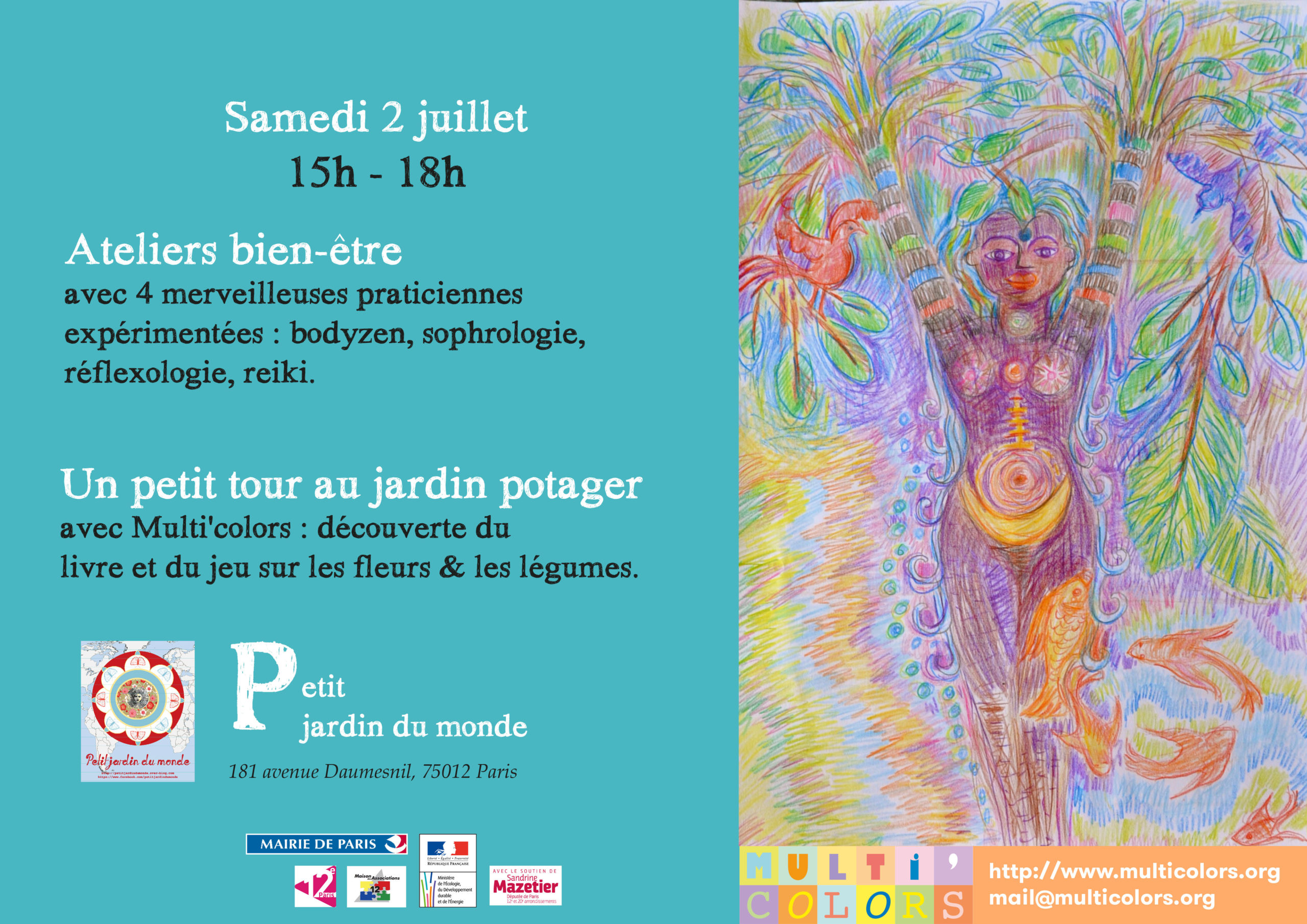 Au Petit jardin du monde : Ateliers bien-être
