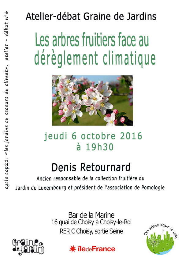 Les arbres fruitiers face au dérèglement climatique