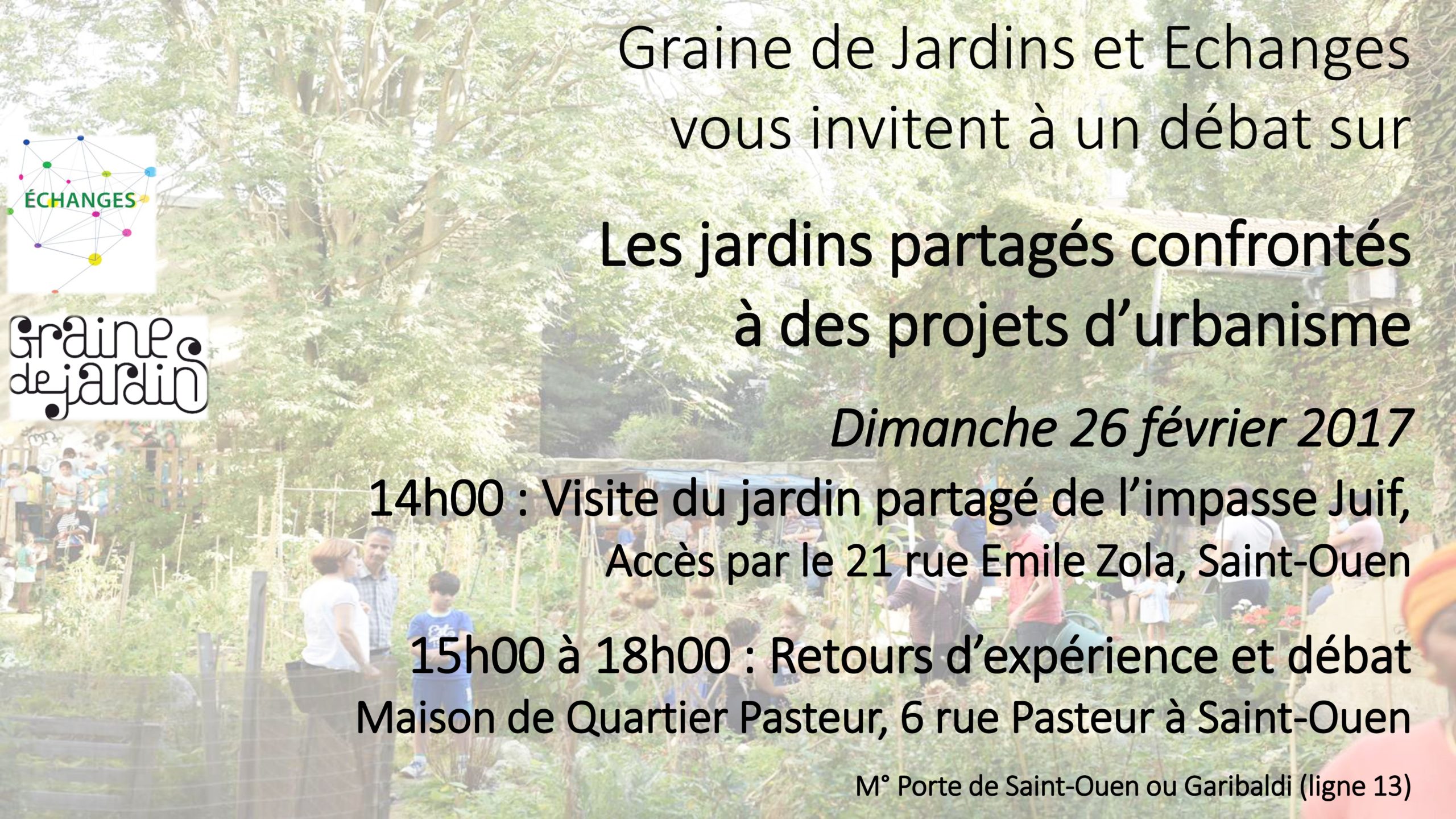 Jardins menacés par l’urbanisme